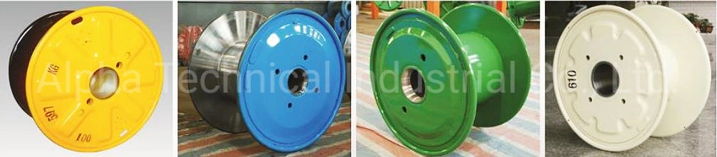 High Quality Double Flange Pressed or Reinforced Reel for Wire Drawing Machine