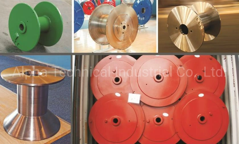 High Quality Double Flange Pressed or Reinforced Reel for Wire Drawing Machine