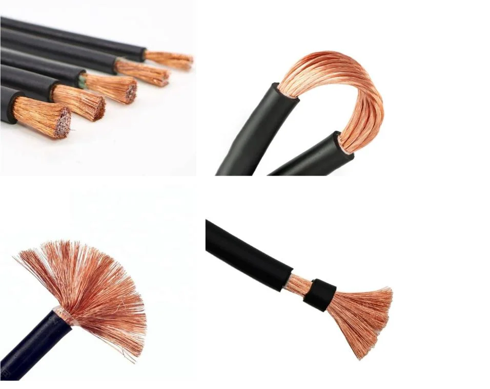 Electric Wire Manufacturing PVC Wire Solid Copper Cable Welding Power Cable