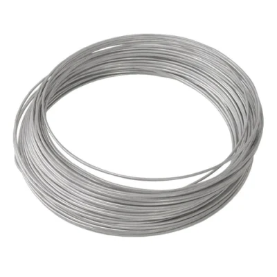 Filo di collegamento in acciaio dolce zincato bianco misura 20, 12 gauge, zincato a caldo/elettrico