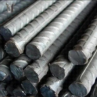 Stock deformazione del calcestruzzo acciaio inox laminato a caldo deformato Barra varie specifiche acciaio Rebar con acciaio inox al carbonio