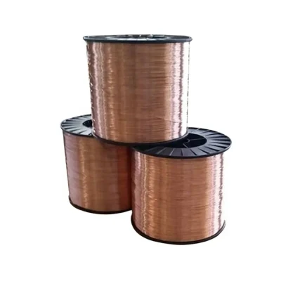 0,8 mm 1,0 mm 1,2 mm 1.6 mm bobina in plastica metallica protezione gas rame Prezzo del filo per saldatura MIG CO2 Er70-6 rivestito