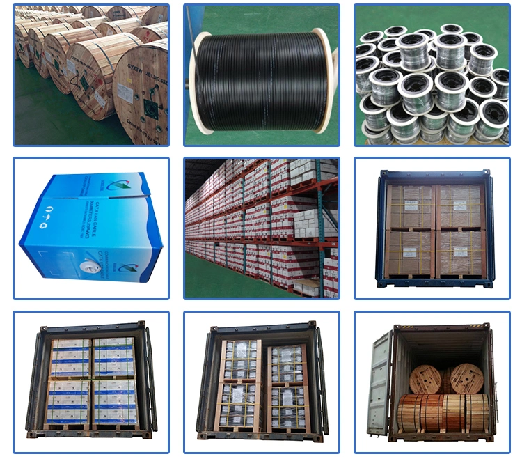 Outdoor Self Supporting Single Mode Optical Fiber Cable Price Per Meter 24 48 96 Core Stranded Ground Wire Opgw Cable