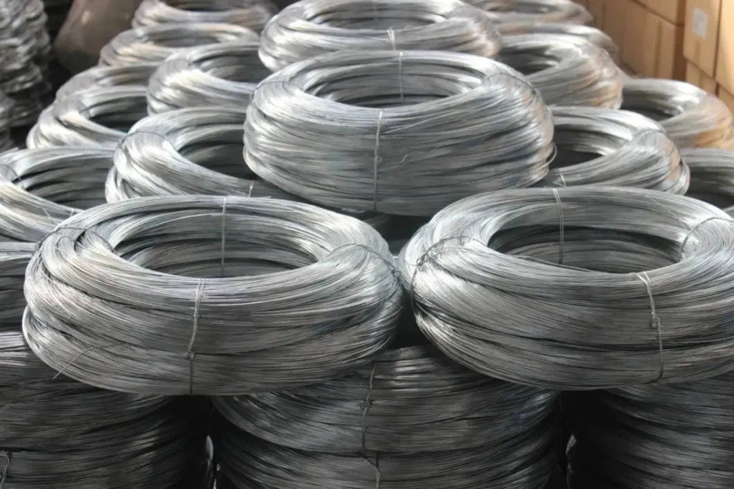 Low Carbon Steel Galvanized Wire, Soft and Hard, for Binding Baling Wire Mesh Weaving Welding