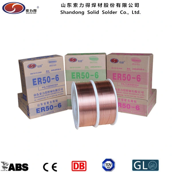 Mild Steel Welding Wire Solid Wire Er70s-6 CO2 Welding Wire