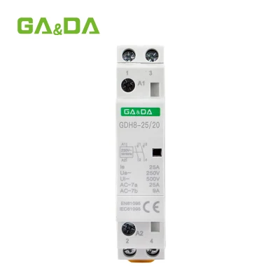 High Quality AC Current Contactor 2 Pole Household Contactor