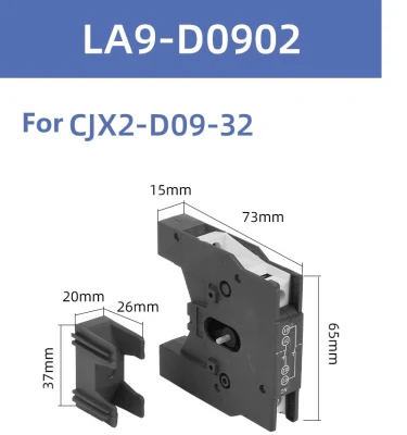 Manufacture Cjx2-D115 D150 Cjx2-D LC1-D China Cjx2 65004 Types of Contacyor Mechanical Interlock Contactor