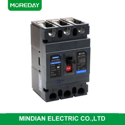  225A 315A 350A 400A 400AMP MCCB Breaker 3p 3 Pole 3 Phase 400V 690V Electric Moulded Case Circuit Breakers AC MCCB