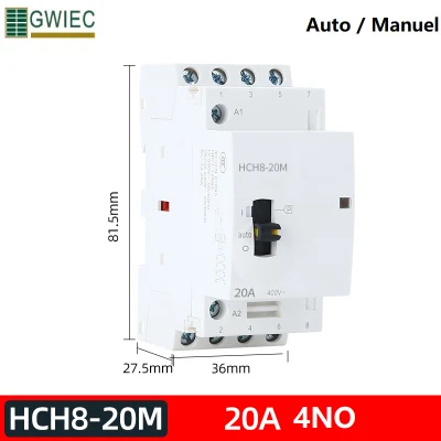 20A 25A 40A 63A China Manufacturer Conrad Electric Modular AC Contactor