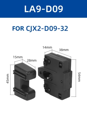 Manufacture Cjx2-D115 D150 Cjx2-D LC1-D China Cjx2 65004 Types of Contacyor Mechanical Interlock Contactor