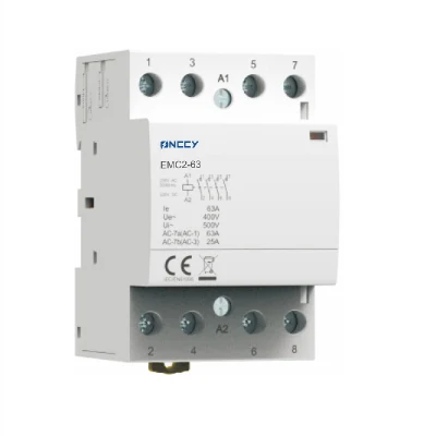 EMC1 Single Pole AC Modular Contactor 1modules 16A-63A