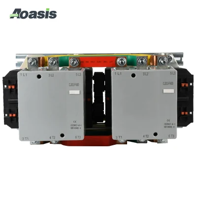 Aoasis Cjx2-F400/500n LC1-Fn 500A 1000V AC Mechanical Interlock Large Capacitty Reversing Contactor