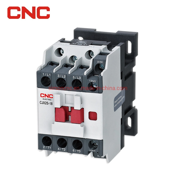 CNC New Design Cjx2s 80A 3p 110V 1no +1nc AC 3 Poles Magnetic Contactor
