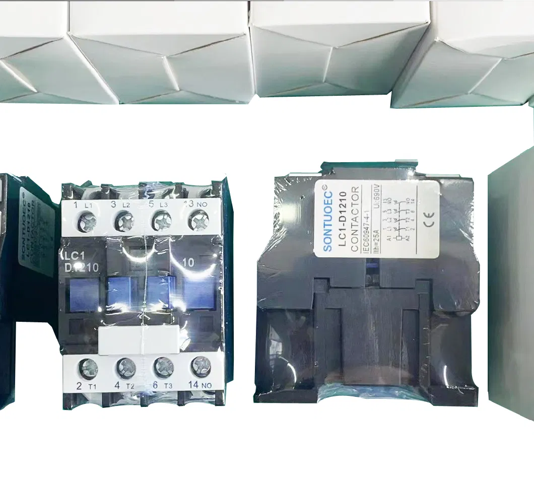 Sontuoec Professional Lp-D09 24V 110V 120V DC Magnetic Contactor Series