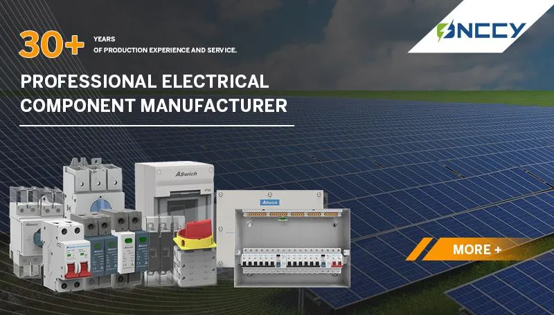 AC Modular Contactor EMC2 2p 1, 2modules 12V-230V 16A-63A for Solar PV, Battery Energy Storage