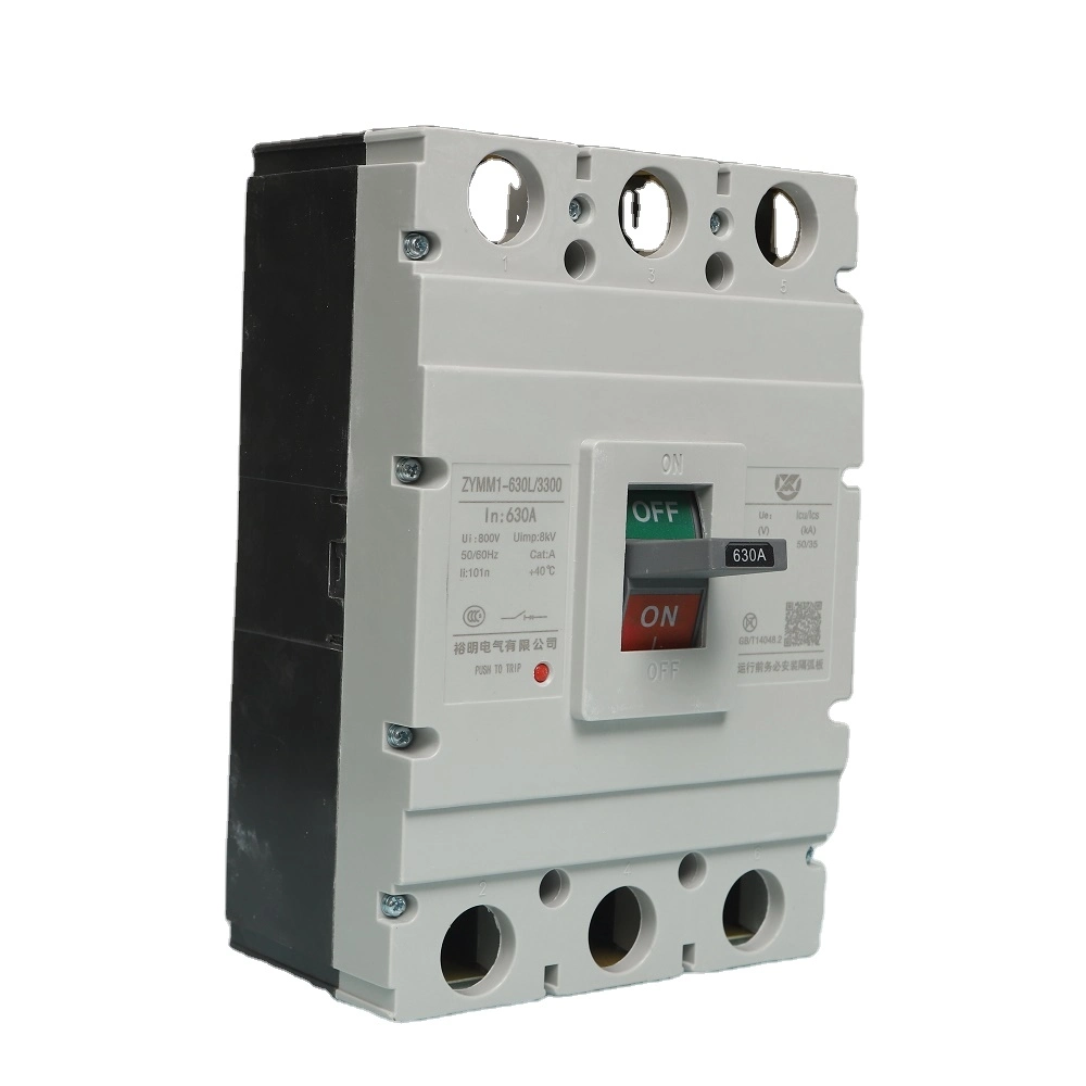 Industrial Moulded Case Circuit Breaker 400A 500A 630A MCCB AC Series Price
