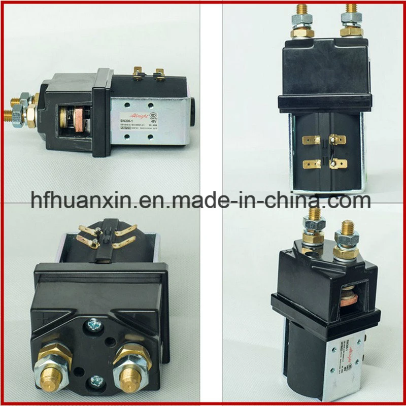 Quality Assured Intelligent Single Pole DC Albright Electric Contactor Sw200-1 400A-48V