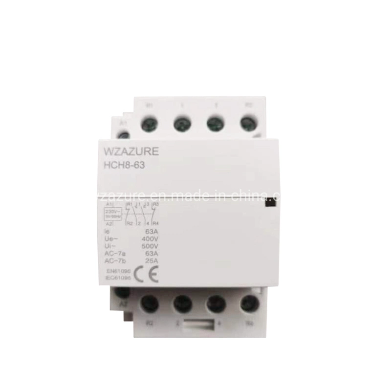 Household Modular AC Contactor 40A 4p 2no 2nc 400V