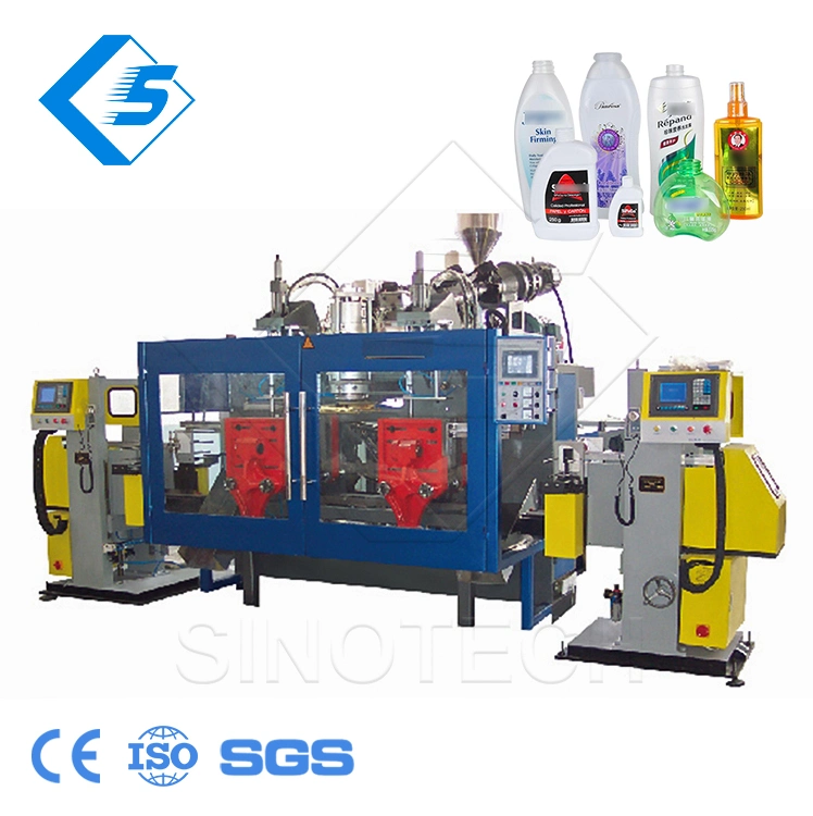 CE Vertical Round Sino-Tech Transparent Bottle Double-Sided Bottle Labeling Machine Automatic