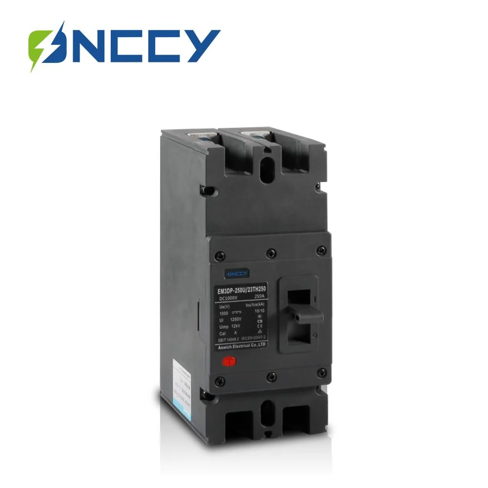 MCCB 3p 125~250A Compact DIN Rail Molded Case Circuit Breaker