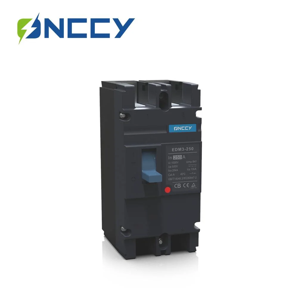 MCCB 3p 125~250A Compact DIN Rail Molded Case Circuit Breaker