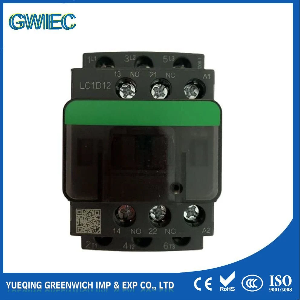 China 9A 12A 18A 80A 95A LC1d AC Magnetic Relay 3p Contactor