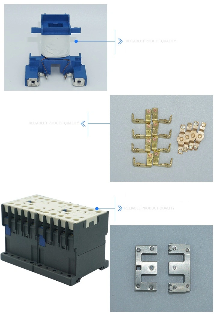 OEM AC Coil 220V Gwiec Magnetic Interlock Contactors Mechanical Latching Contactor