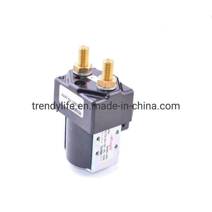 High Quality Electric Forklift Parts Contactor Assy with OEM Sw80p-1684L 24V 100A Forklift Contactor for Sale