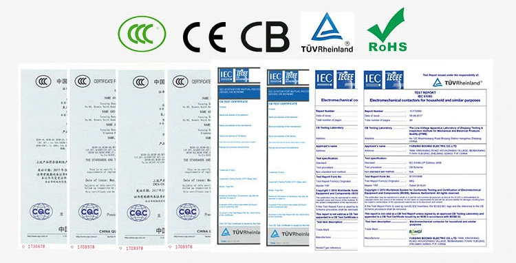 Household Contactor 25A 4p 4no 4nc 2no2nc Kct-25 Bch8-25 AC24V 48V 110V 220V Modular Contactor