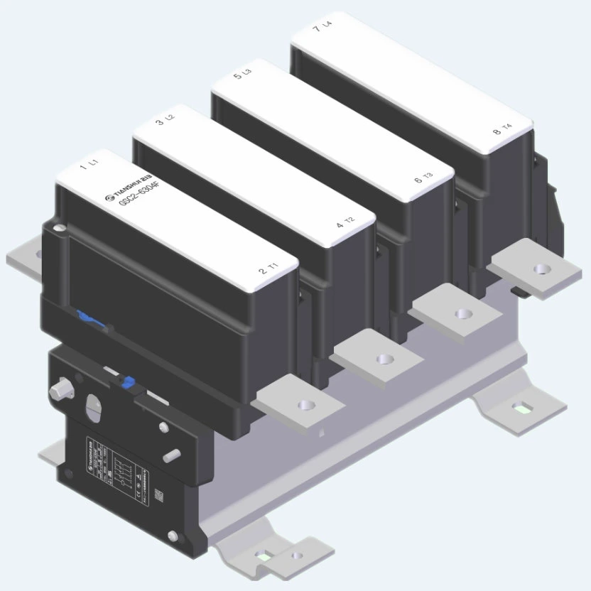 GSC2-4F 4 pole contactor from 115A to 800A 4NO