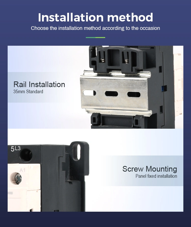 Aoasis Cjx2n-50 Contactor 3p 50A 110V 220V 380V Magnetic Contactor LC1d
