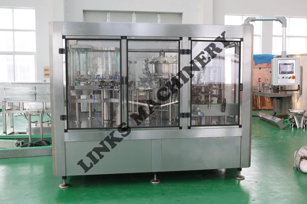 Soft Drink Soda Water Beverage Bottled Filling Machine Plant Line