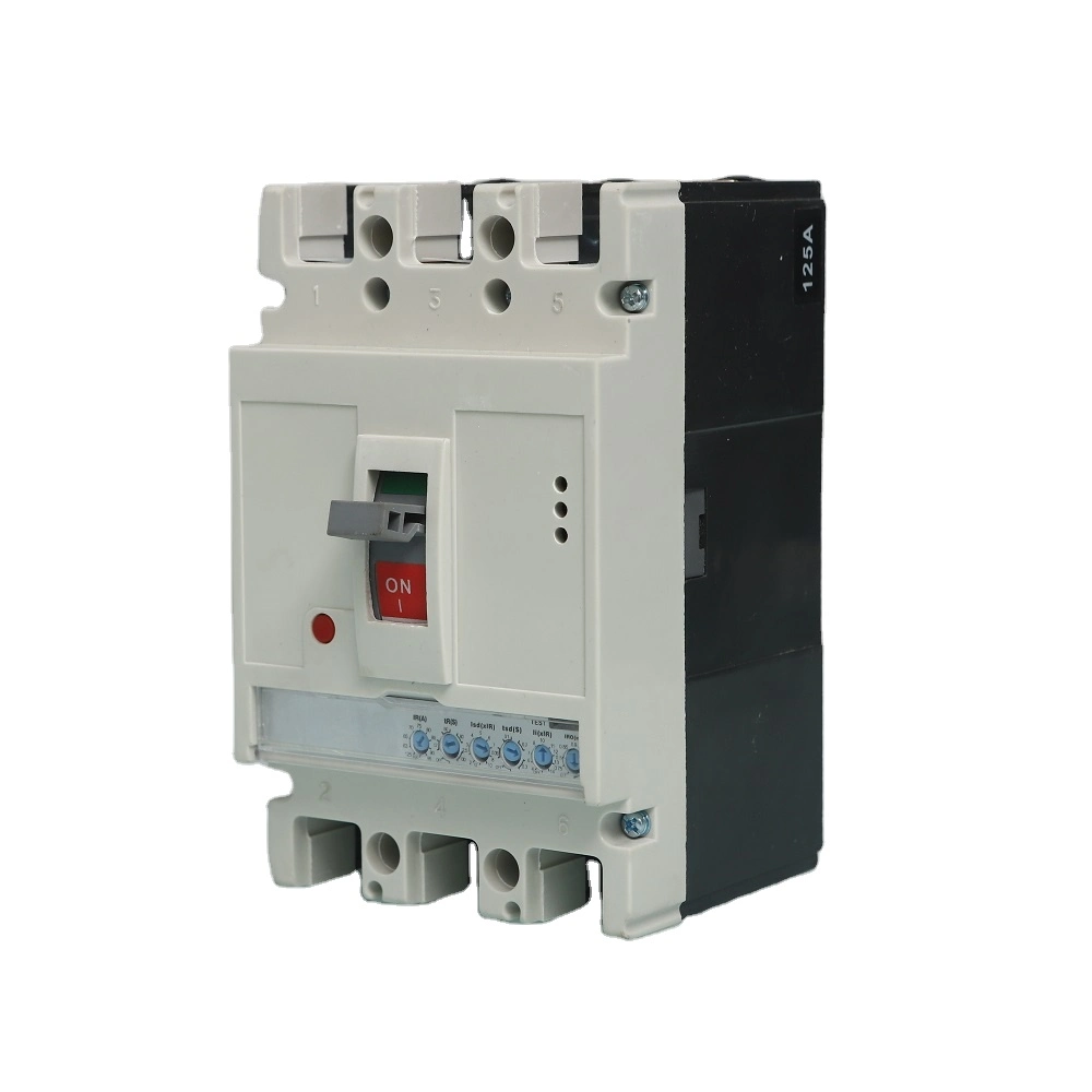 3p 63A 100A 3 Pole Smart Circuit Breaker MCCB Electronic Breakers