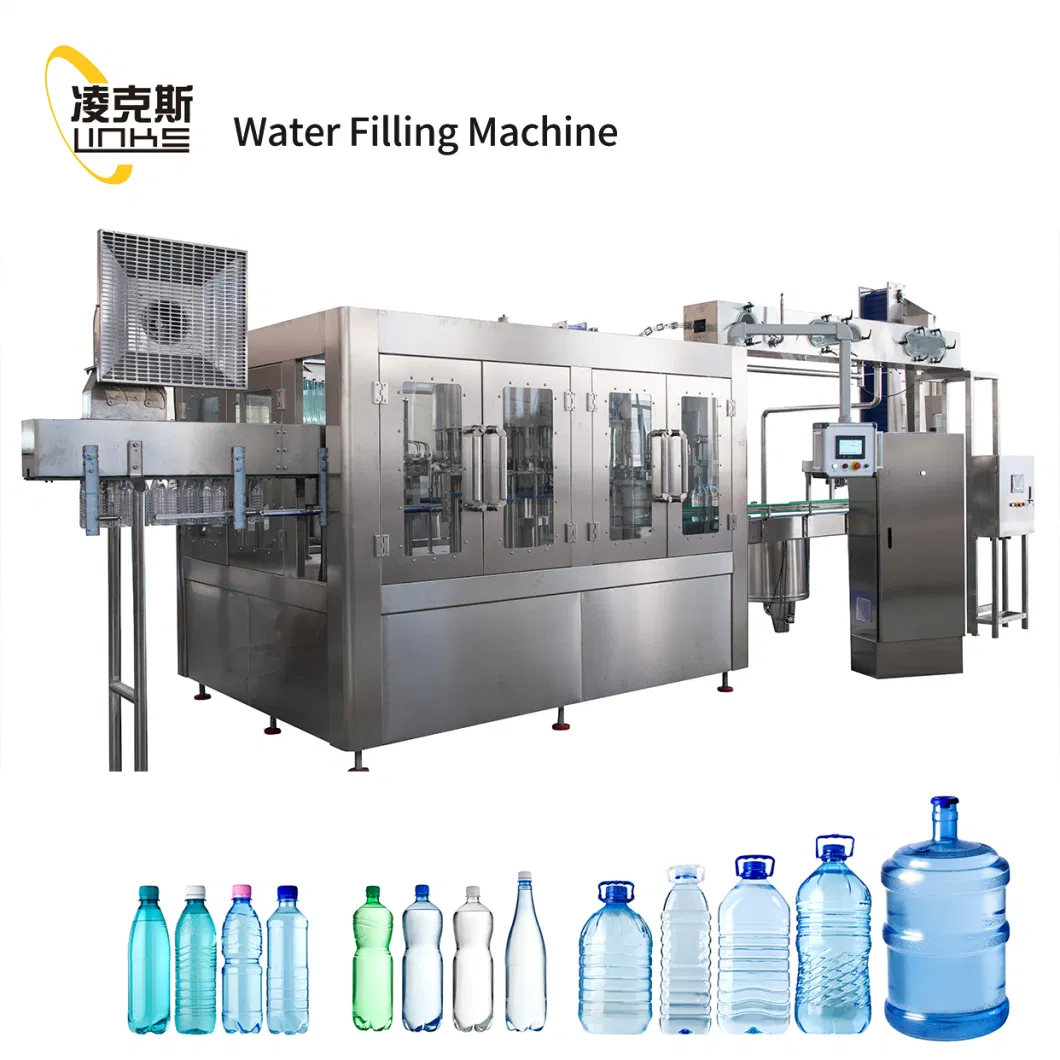 Mineral Liquid Filling and Capping Machine for Plastic Bottle