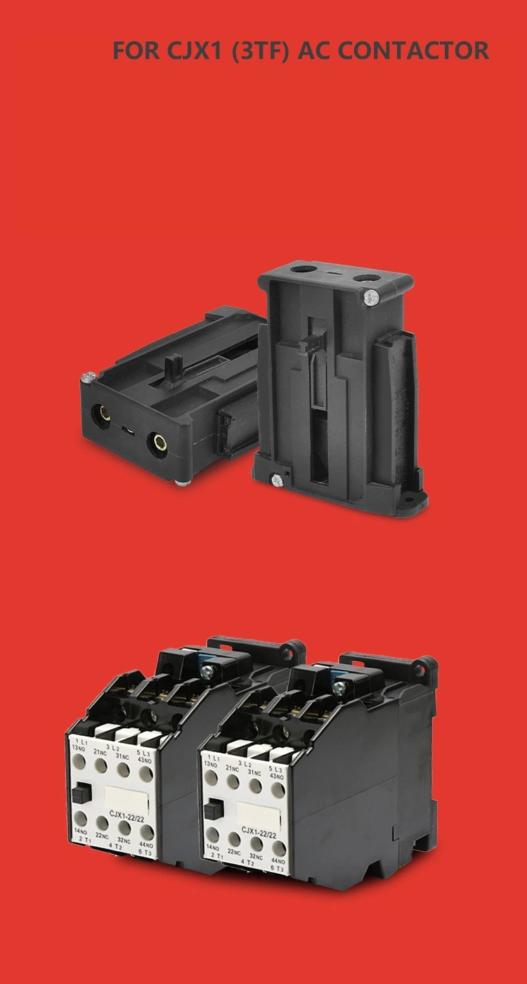 Manufacture Cjx2-D115 D150 Cjx2-D LC1-D China Cjx2 65004 Types of Contacyor Mechanical Interlock Contactor