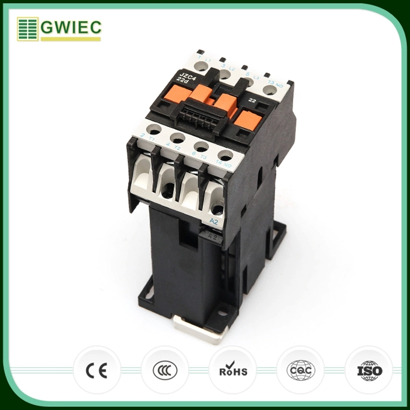 DC220V DC110V OEM CE China Magnetic 24V DC Contactor Lp1-25