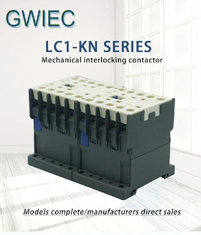 ODM Coil 220V 380V Gwiec AC Contactors Mechanical Interlock Latching Contactor LC2K09
