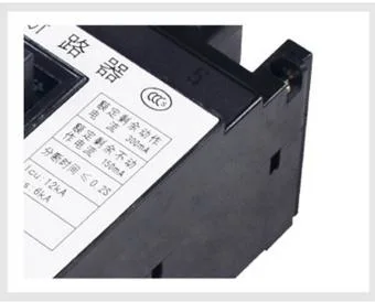 100A 160A 250A 400A 630A 1250A 2000A Ajustable Residual Current MCCB