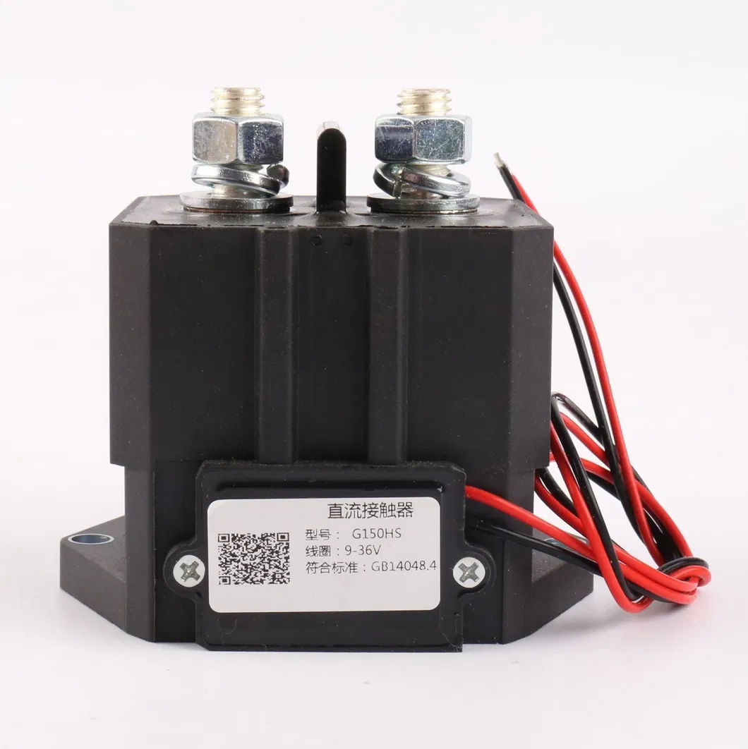 High Voltage EV Relay 1000V 900V 750V 500V 250V DC 100A 150A 200A 250A 300A Normally Open Contact 12V 24V DC Coil Electric Vehicles Hv High Voltage DC Contactor