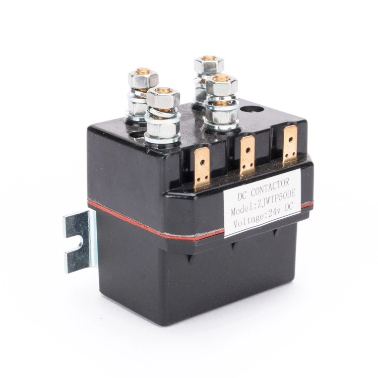 Manufacturer Single Pole 6-220V DC Electromagnetic Contactor