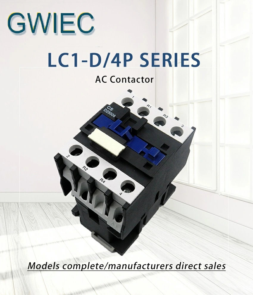 Manufacture CE 40 AMP 50 Magnetic Price Cjx2 Contactor Telemecanique LC1 D40004