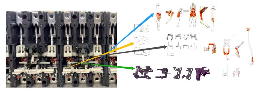 M1 Series 250A/3p Molded Case Circuit Breakers Break MCCB