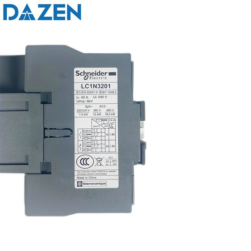 Lift Parts Supplier D3n LC1n3201m5n LC1-N3201 3 Phase Elevator AC Contactor 220V