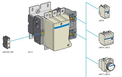 LC1-F 500A China Hersteller 3 Jahre Garantie AC-Schütz für Hebesystem