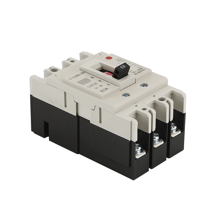 Intelligent Circuit Breaker Special Circuit Breaker for Distribution Box MCCB RCCB 100A 125A 3p 4p Nuomake Hmkm1-125L