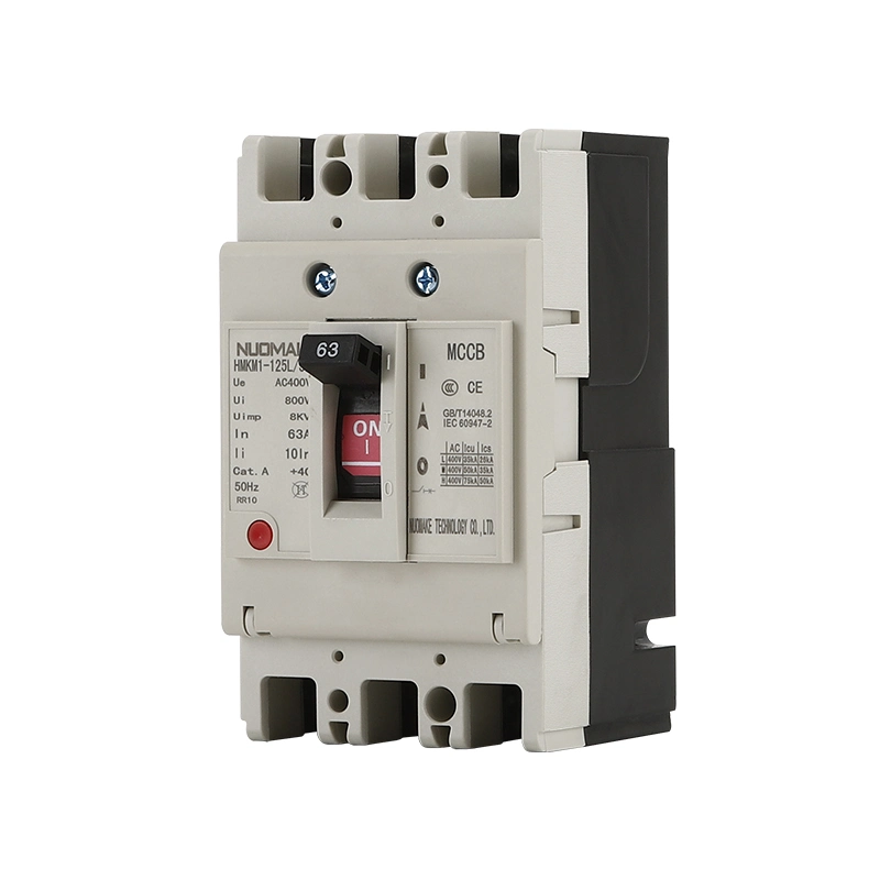 Intelligent Circuit Breaker Special Circuit Breaker for Distribution Box MCCB RCCB 100A 125A 3p 4p Nuomake Hmkm1-125L