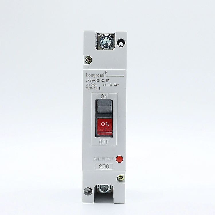 DC 500V Electrical Circuit Breakers MCCB 1p 200A