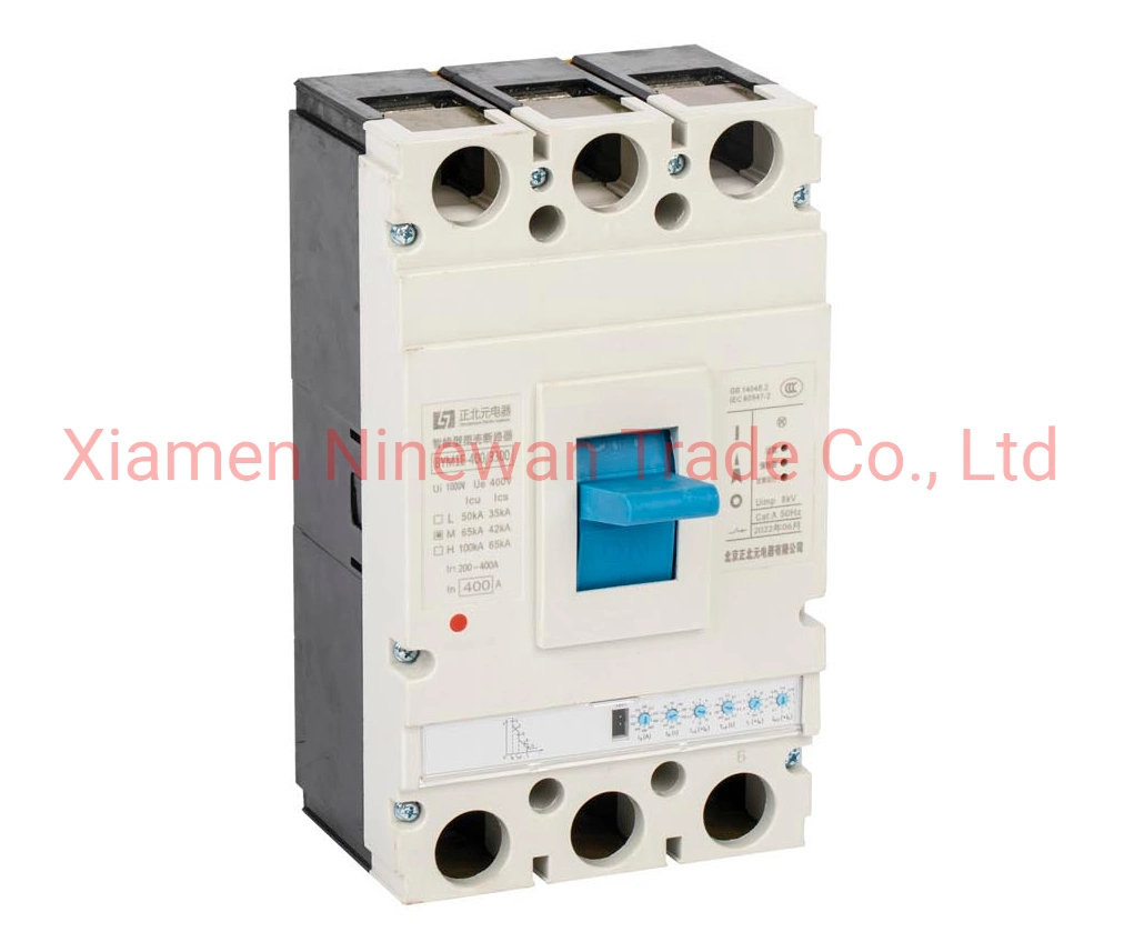 3 Phase Automatic Circuit Breaker 63A 100A 125A 160A 250A 400A 630A MCCB Electrical Breaker MCCB