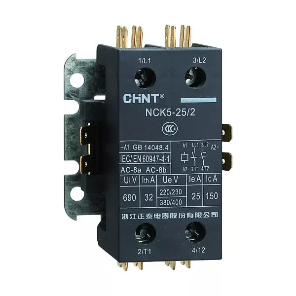 Chint Nck5 Nck5-25/1 Nck5-25/2 Nck5-32/1 Nck5-32/2 Nck5-40/1 Nck5-40/2 25A 32A 40A Air Conditioner Definite Purpose Contactor