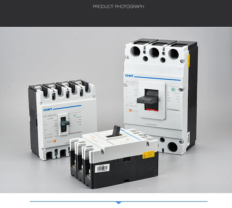 Nmi-125s/3300 Chint Electric Product 3p MCCB Circuit Breaker Switch 16A 20A 25A 32A 40A 50A 63A 80A 100A 125A